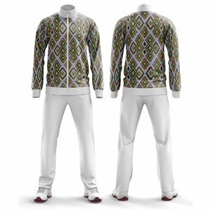 Custom Athletic Polyester Tracksuit With Logo Printing Lightweight Sports Jacket And Pants Set Professional Training Wear - Product Image 1