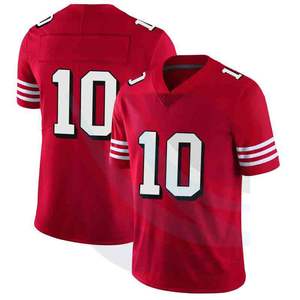 Maillot de football américain SPOFIT personnalisé 100% polyester mesh, coupe ample et oversize, grande taille, antibactérien, séchage rapide, unisexe - Product Image 1