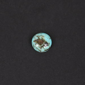 Turquesa Azul Natural Auténtica Americana, Cabujón Redondo de 13x13mm para Diseño de Joyería - Product Image 4