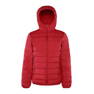 Veste matelassée à capuche unie personnalisée pour femmes - Product Image 3