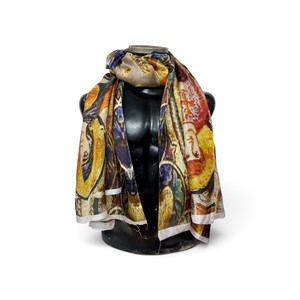 Châle imprimé de luxe haut de gamme pour les fêtes et les cadeaux, mode quotidienne, prix promotionnel direct fabricant - Product Image 3