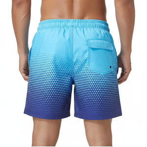 Shorts de Baño para Hombre, Estampado por Sublimación con Logotipo Personalizado, Casuales, Sólidos, de Secado Rápido, para Natación, Playa y Fitness - Product Image 2