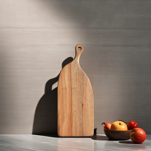 Tabla de cortar de madera de acacia antigua - Product Image 1