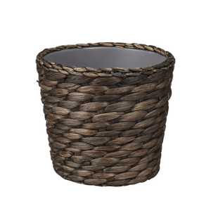 Meilleur prix pour des paniers à plantes en jacinthe d'eau tressée, pots ronds d'intérieur, prix de gros en provenance du Vietnam - Product Image 2