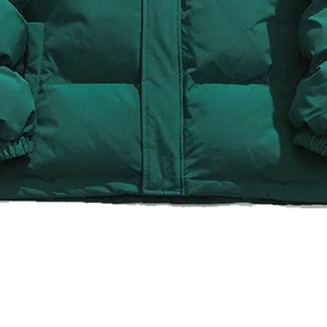 Hooded Puffer <b>Jacket</b> Premium Full Zip Quilted Coat Breathable <b>Warm</b> Outerwear Factory Wholesale Supplier Production - Product Image 4