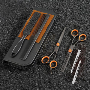 Kit de Tijeras de Peluquería Profesional al por Mayor, Juego de Tijeras para Cortar y Texturizar el Cabello, Acero Inoxidable, INSTRUMENTOS QORVEX - Product Image 5
