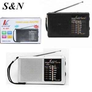 วิทยุพกพา Knstar ขนาด 6.7x2.6x11.8 ซม. เครื่องรับสัญญาณ FM AM ขนาดเล็ก พร้อมหูฟัง สำหรับใช้งานกลางแจ้ง - Product Image 2