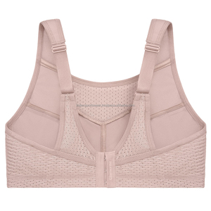 Sujetador deportivo para mujer de alta calidad, superventas de 2024, sujetador de punto sin aros personalizado al por mayor, correas ajustables, Fitness transpirable - Product Image 6