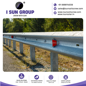 Barandilla de Seguridad Galvanizada para Carreteras, Barrera de Seguridad de Acero Anti-Impacto para Infraestructura Vial - Product Image 6