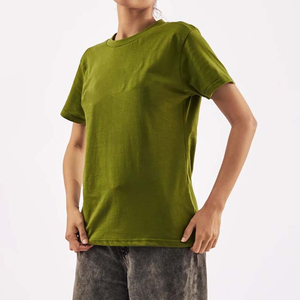 T-shirt décontracté pour femmes de qualité supérieure, manches courtes, 100% coton, respirant, séchage rapide, tissu tricoté, fabriqué au Pakistan - Product Image 5