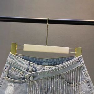 Shorts en jean, tissu doux, coupe confortable, respirant, léger, style pour femmes, vêtements décontractés, tenue d'été, voyage et usage quotidien - Product Image 4