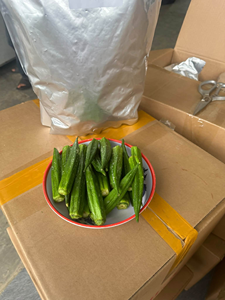 Okra Frita Crujiente a Granel, Bolsa de 2 Libras para Importadores y Servicios de Alimentos - Product Image 1