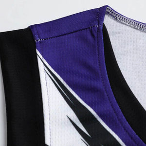 Uniforme de Baloncesto de Último Diseño y Nuevo Estilo, Uniforme de Baloncesto de Color Sólido de Primera Calidad para Venta en Línea - Product Image 4