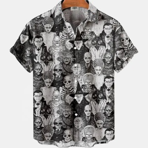2025 Hot Spring & <b>Summer</b> <b>Shirt</b> for Men Women Aloha <b>Shirt</b> Custom Printed Hawaiian Short Sleeve Mens Hawaiian <b>Shirt</b> - Product Image 4