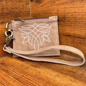 Porte-monnaie en cuir suédé véritable Porte-monnaie Boot Stich Porte-monnaie Petite nouveauté à la mode Offre Spéciale Poignet Porte-monnaie unisexe - Product Image 2