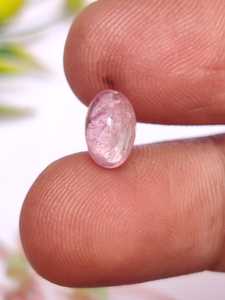 Turmalina Rosa Natural en Cabujón, Piedra Suelta para Joyería Hecha a Mano, Gema de Turmalina Rosa Premium - Product Image 5