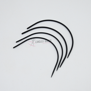 Agujas de coser curvadas tipo C profesionales para extensiones de cabello, herramientas de costura para tejer pelucas, reparación de pelucas - Product Image 1