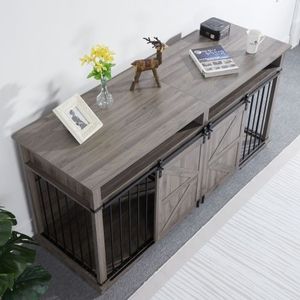 WF004 Gabbia Doppia per Animali Domestici da Interno, Confezione Pratica per il Tuo Amico Peloso - Product Image 3