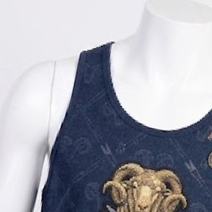 Gilet sans manches pour la tonte des moutons, conception à longue traîne, en coton doux, personnalisation de marque, vente en gros OEM/ODM - Product Image 3