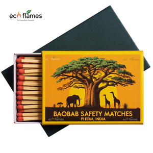 Wooden <b>Matches</b> Exporter Cardboard Printing Modern Design Eco-Friendly Safety Damp Proof One Strike Household Use Direct Factory - Product Image 4