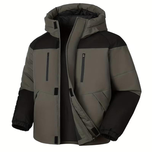 waterproof <b>fleece</b> <b>lined</b> weather resistant <b>jacket</b> windbreaker softshell men's <b>jacket</b> - Product Image 1