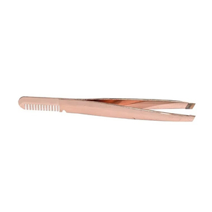 Le meilleur pour les professionnels : peigne avec pince à épiler pour sourcils, équipement de beauté professionnel, fabricants de marques privées avec faible MOQ - Product Image 6