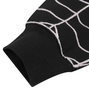 Sweat à capuche unisexe Streetwear Y2K délavé à l'acide, 100% coton, personnalisé 3D pour broderie, coupe oversize vintage, automne, homme - Product Image 3