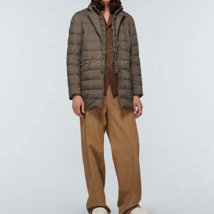 Good Quality Long Puffer <b>Jacket</b> With <b>Lightweight</b> Filling Soft Fabric And Adjustable Cuff Design Long Puffer <b>Jacket</b> - Product Image 2