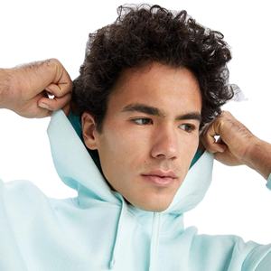 Customized Men's Casual Winter Thermal Pullover Hoodies Solid 100% Cotton Polyester Fleece Fabric Men's Pullover Hoodies - Product Image 6