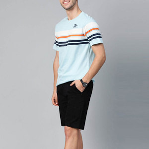 Camiseta básica extragrande personalizada, ligera, 100% algodón, estilo urbano, para hombre, a bajo precio - Product Image 5