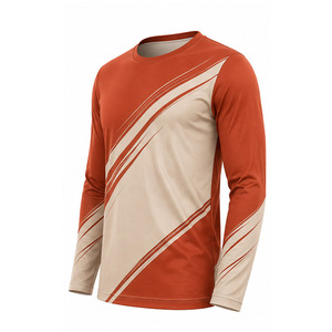 Wholesale <b>Men</b> Long Sleeve Athletic Tee Breathable Soft Fabric Custom Gym Fitness Running Workout Training <b>Shirt</b> For <b>Men</b> Supplier - Product Image 3