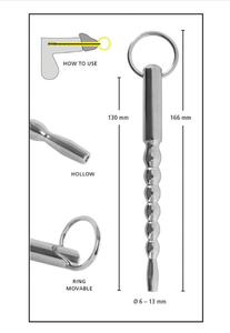 Strumenti Chirurgici <span class=keywords><strong>Ruya</strong></span> RS-239 Classe I, Catetere Uretrale Scanalato di Alta Qualità per Formazione, Morsetto in Acciaio Inox CE - Product Image 4