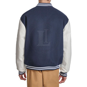 Nouvelle arrivée, veste d'hiver pour homme, style Letterman, fabriquée au Pakistan, 100% coton, logo personnalisé sur le devant - Product Image 4