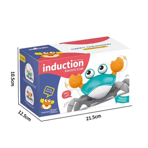 Juguete interactivo de cangrejo para bebés CPC CE Tummy Time, juguete para gatear, caminar y bailar con música, juguete sensorial - Product Image 6