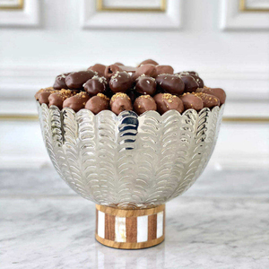 Traditional Design Metal <b>Chocolate</b> Bowl Dry Fruit Sweets Bowl Excellent Quality Desktop Use Hot Sale <b>Chocolate</b> Bowl - Product Image 5