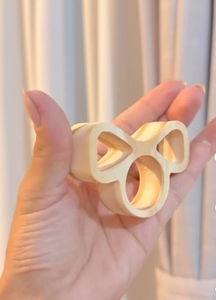 Wooden Napkin Rings Ring Shape Vintage <b>Table</b> Decoration 4.5cm Width Durable Wedding Use handmade wooden napkin ring <b>table</b> decor - Product Image 3