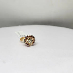 Modern 14K Natural Diamond Ladies Ring SI Purity H Color 0.8ct 1.5ct Fancy <b>Light</b> Stone Rhodium Plated Luxury Net 3.53g for - Product Image 1