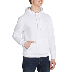 Sweat à capuche unisexe personnalisé en molleton polyester/coton, coupe classique, avec logo, épaules tombantes, séchage rapide, respirant, pour homme, style urbain hiver - Product Image 2