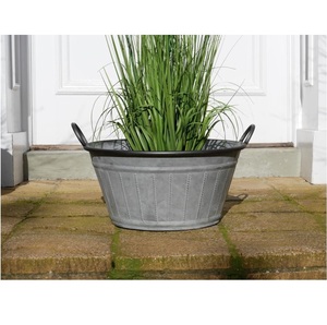 Luxury Metal <b>Gold</b> Ribbed Design <b>Planter</b> for Indoor Green Plants Minimalist Style Home Decor Customized Vintage Metal <b>Planter</b> - Product Image 4