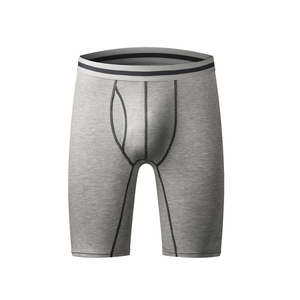 Mens Seamless <b>Boxer</b> <b>Shorts</b> Stretch Underwear Soft Breathable Inner <b>Shorts</b> Comfortable Elastic Waist Lightweight Daily Wear Mens - Product Image 1