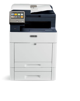 Impresora digital totalmente automática de alta tecnología HP conectada eléctricamente con salida de trabajo clara