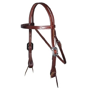 Western Horse Bridle Set Hand <b>Tooled</b> <b>Leather</b> Headstall Breast Collar Matching Reins Conchos Decorated Custom Colors Custom Horse - Product Image 1