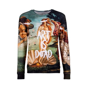 Nouveautés - Vêtements de sport d'hiver pour hommes - Sweat-shirt à col rond à manches longues - Impression personnalisée du logo - Polaire 100% polyester - Product Image 1