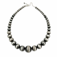 Collier artisanal très grand style Navajo, bijou statement western et sud-ouest pour femme, cadeau tendance