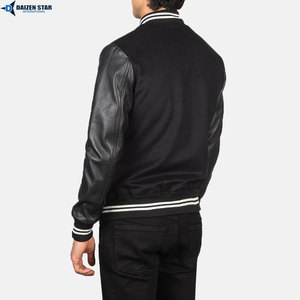 Chaquetas Varsity Personalizadas al por Mayor, Chaquetas Letterman con Bordados y Parches, Uniformes Escolares - Product Image 5