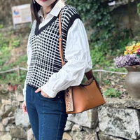 Sac à bandoulière pour femme en cuir véritable de luxe, fermeture éclair, motif floral tendance, haute qualité, logo vierge, vente chaude