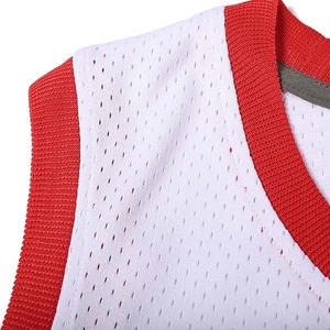 Custom New Design Embroidered Basketball Uniform Print Four-Way Stretch Anti-Bacterial Quick Dry <b>Mesh</b> College Jersey Breathable - Product Image 6