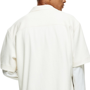 Camisa holgada para hombre, informal, extragrande, suave, transpirable, de manga larga, con botones, cómoda, relajada, para uso diario. - Product Image 5