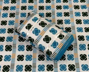 Printed Eco-Friendly Breathable Cotton <b>Fabric</b> Geometric Pattern Woven <b>Textile</b> for Activewear Girls Boys Garment <b>Home</b> Decor - Product Image 1