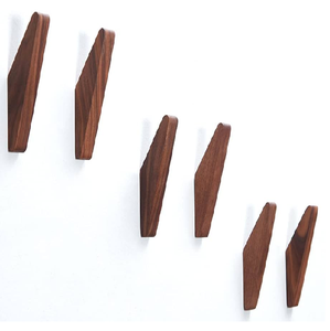 Ganchos Multifuncionales de Madera para Montar en la Pared, Ganchos para Abrigos y Sombreros, para Ropa, Dormitorio y Sala de Estar, a un Precio Accesible - Product Image 2